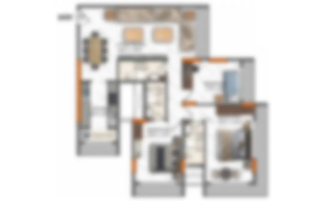 4 BHK (989 Sq.Ft)